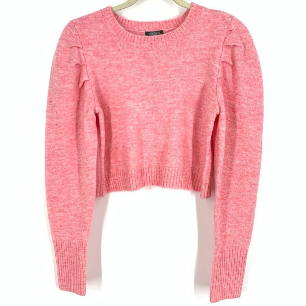 Wild Fable Pink Puff Sleeve‎ Sweater Size Small NWT - Picture 7 of 7